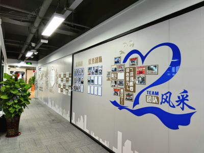 走廊過道文化墻制作